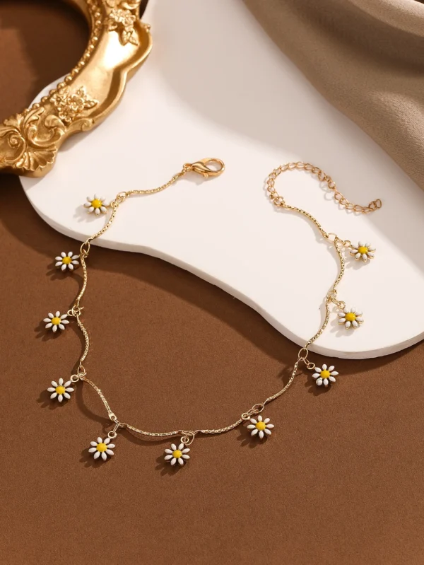 Bracelets de cheville réglables en acier inoxydable pour femmes, bracelet de cheville pendentif Destroy AndrPendant, style Boho, vente en gros, 316, offre spéciale