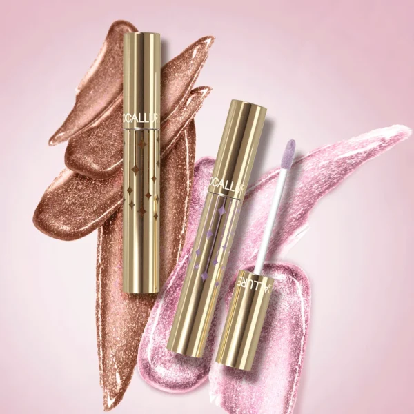 FOCALLURE Brillant à Lèvres Glitter Waterproof Longue Tenue Rouge à Lèvres Liquide Hydratant Surface Miroir Lèvres Maquillage Cosmétiques – Image 3
