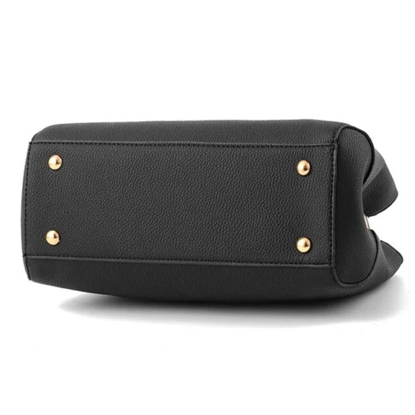Sacs (DIM: 28cmx11cmx19cm) messager élégants pour femmes avec pendentif fleur, fourre-tout de bureau pour dames, sac à main à bandoulière initiés – Image 4