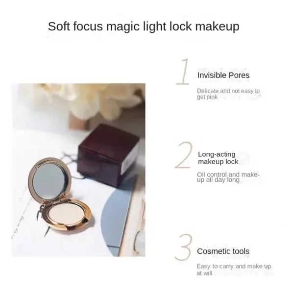 Mini poudre fixatrice – Contrôle du sébum, imperméabilité et éclaircissement de la peau – Image 6