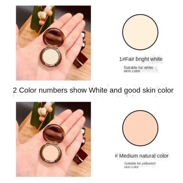Mini poudre fixatrice – Contrôle du sébum, imperméabilité et éclaircissement de la peau – Image 3