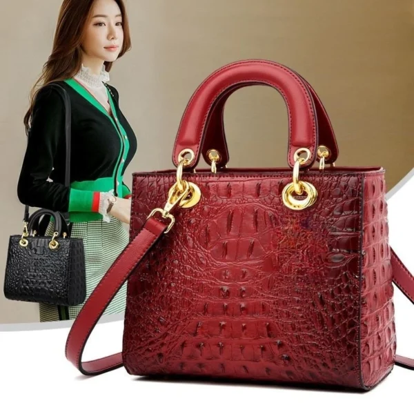 Sacs à main en cuir de créateur de marque de luxe pour femmes, sac à main initié, fourre-tout en crocodile, sacs à main Messenger pour dames, haute qualité