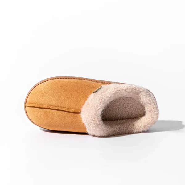 Pantoufles moelleuses pour femmes, semelle oligoptics d'intérieur, coordonnantes et chaudes. – Image 6