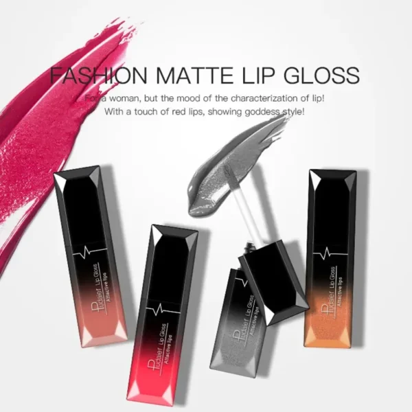 Meilleur maquillage pour les lèvres – Rouge à lèvres liquide mat sexy 17 couleurs, brillant à lèvres longue tenue et crème pour les lèvres – Image 5