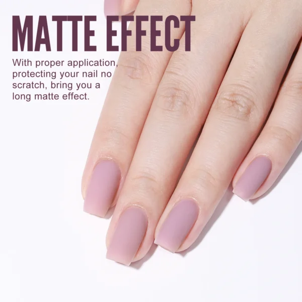 Gel Vernis À Ongles De Haute Qualité Translucide Blanc Laiteux Vernis À Ongles Tremper Hors UV LED Gel pour L'art des Ongles – Image 2